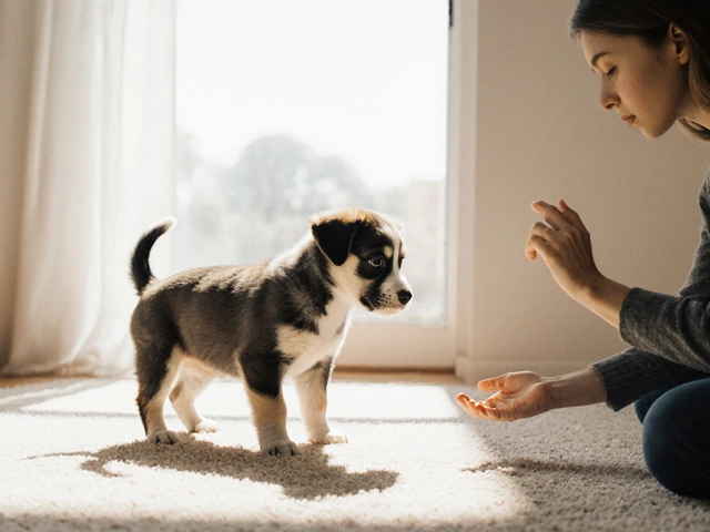 Interrupting a puppy’s indoor peeing: what’s the right move?