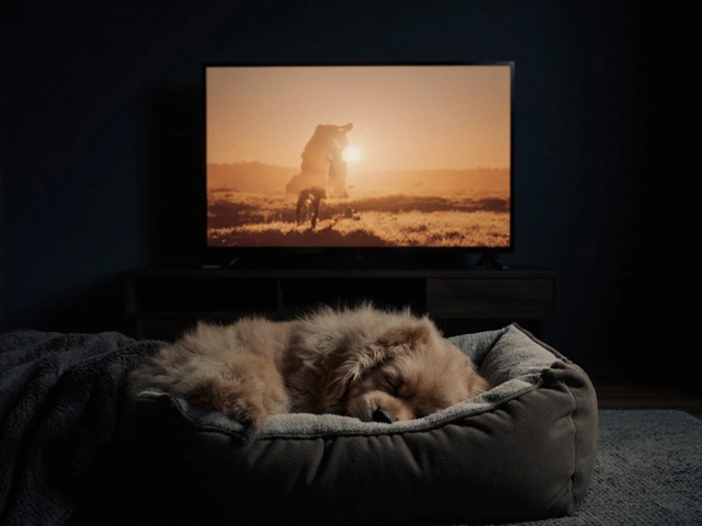Should You Leave the TV On at Night for Your Puppy?