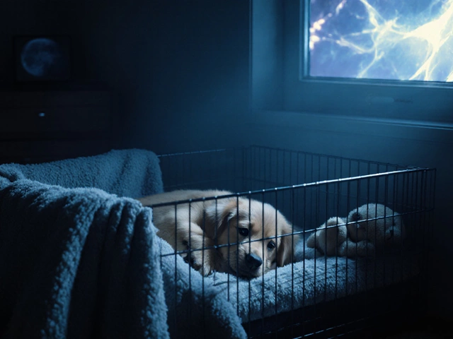 Should You Leave the TV On for Your Puppy at Night?
