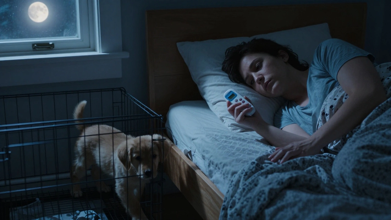 Should I Wake Up in the Middle of the Night to Let My Puppy Pee?