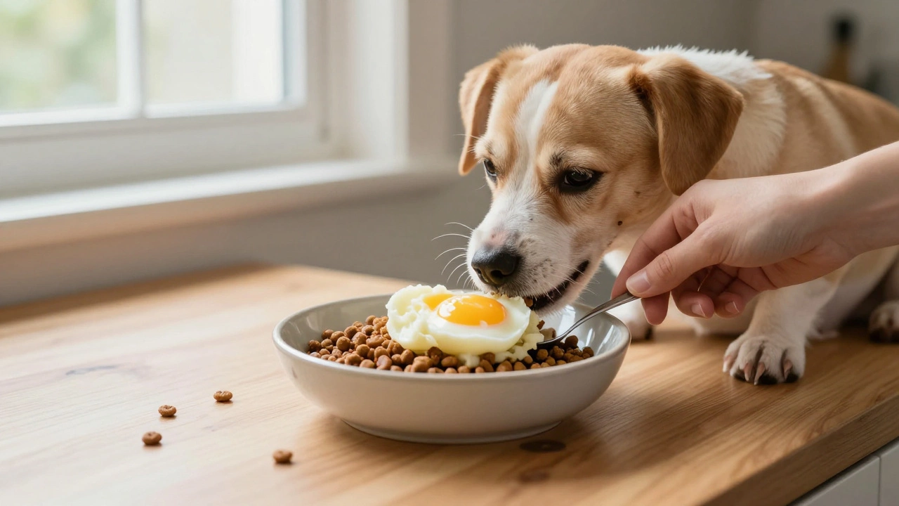 Can I Crack an Egg on My Dog's Food? What Veterinarians Really Say