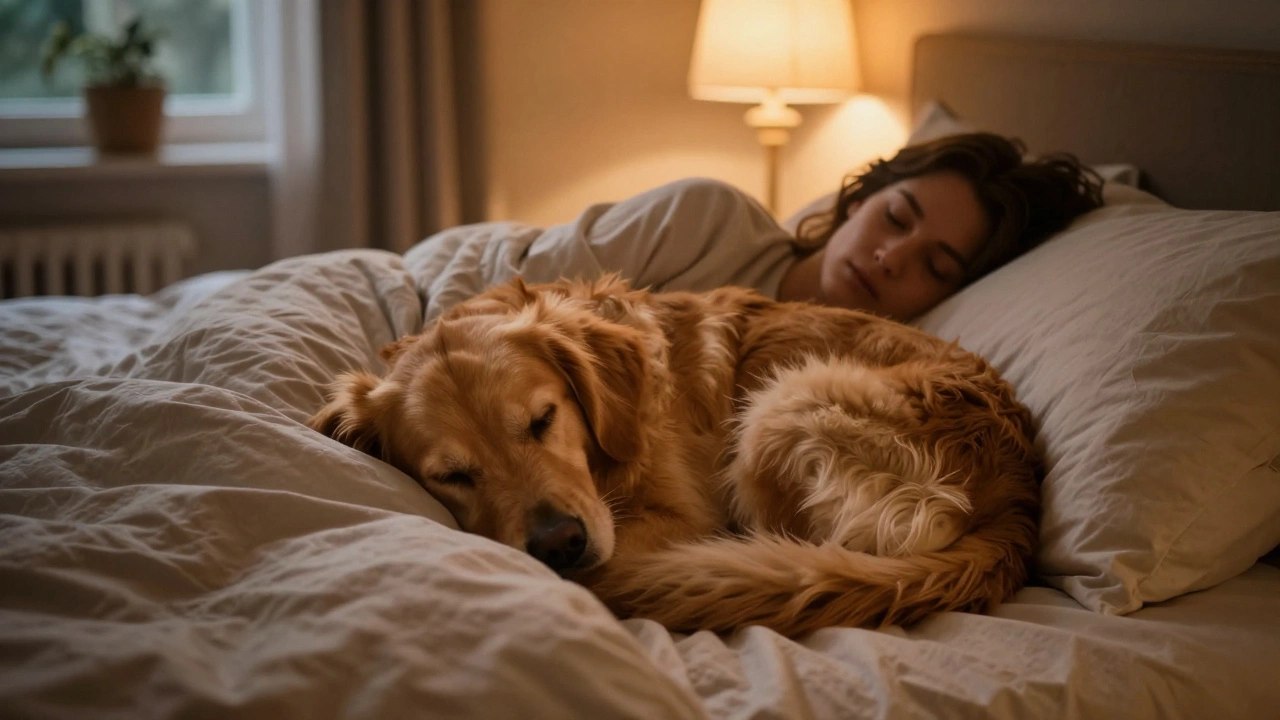 Do Dogs Sleep Next to Their Favorite Person? The Science and Bed Setup