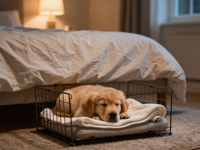 Where to Put Your 8-Week-Old Puppy at Night: Sleep Setup Guide